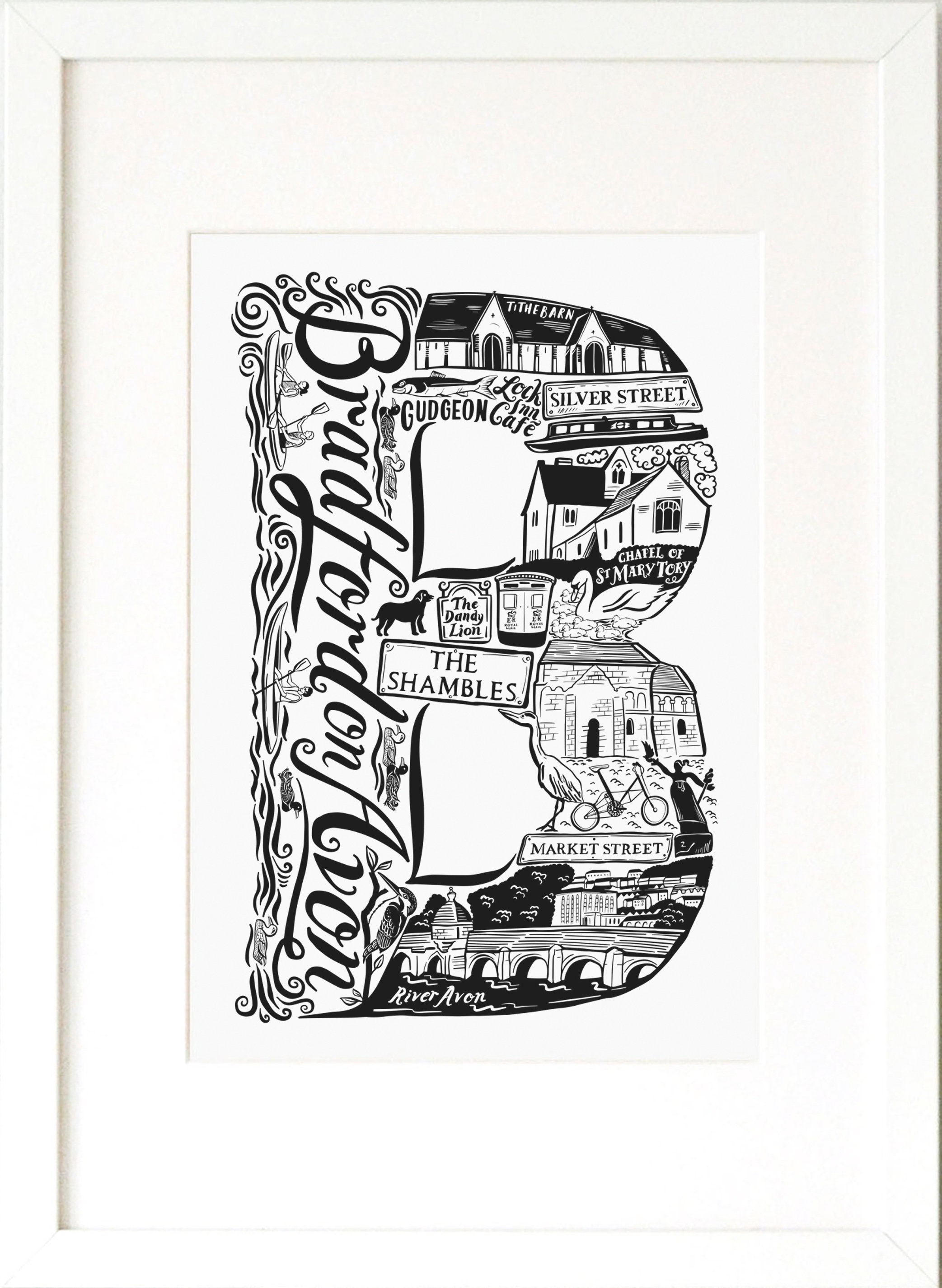 Unframed Bradford on Avon Print Bradford on Avon Poster Etsy Hong Kong