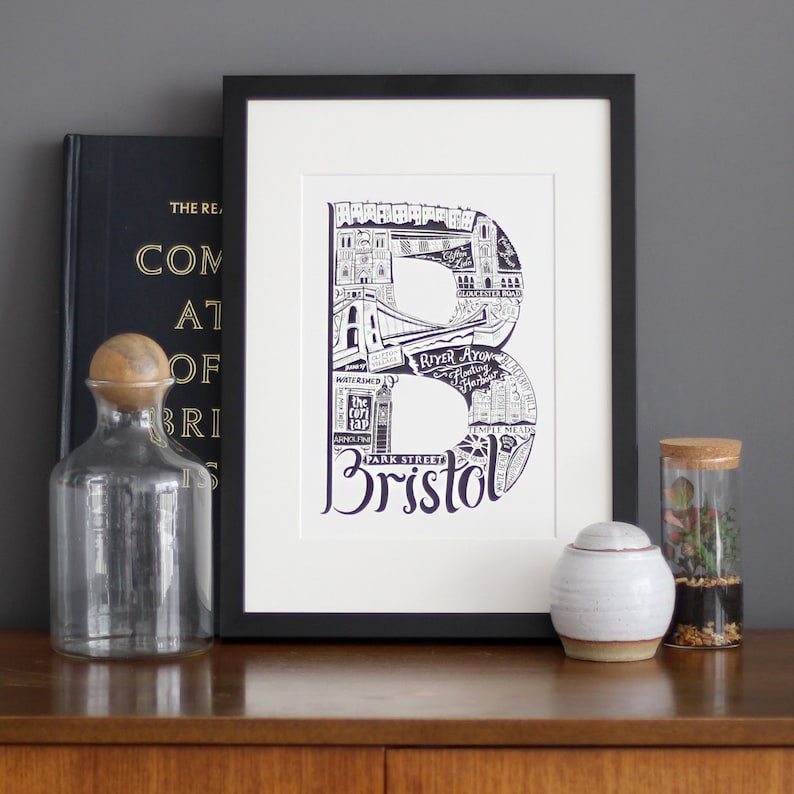 Bristol Print Graduation Gift Bristol Gift Bristol Poster Etsy Singapore