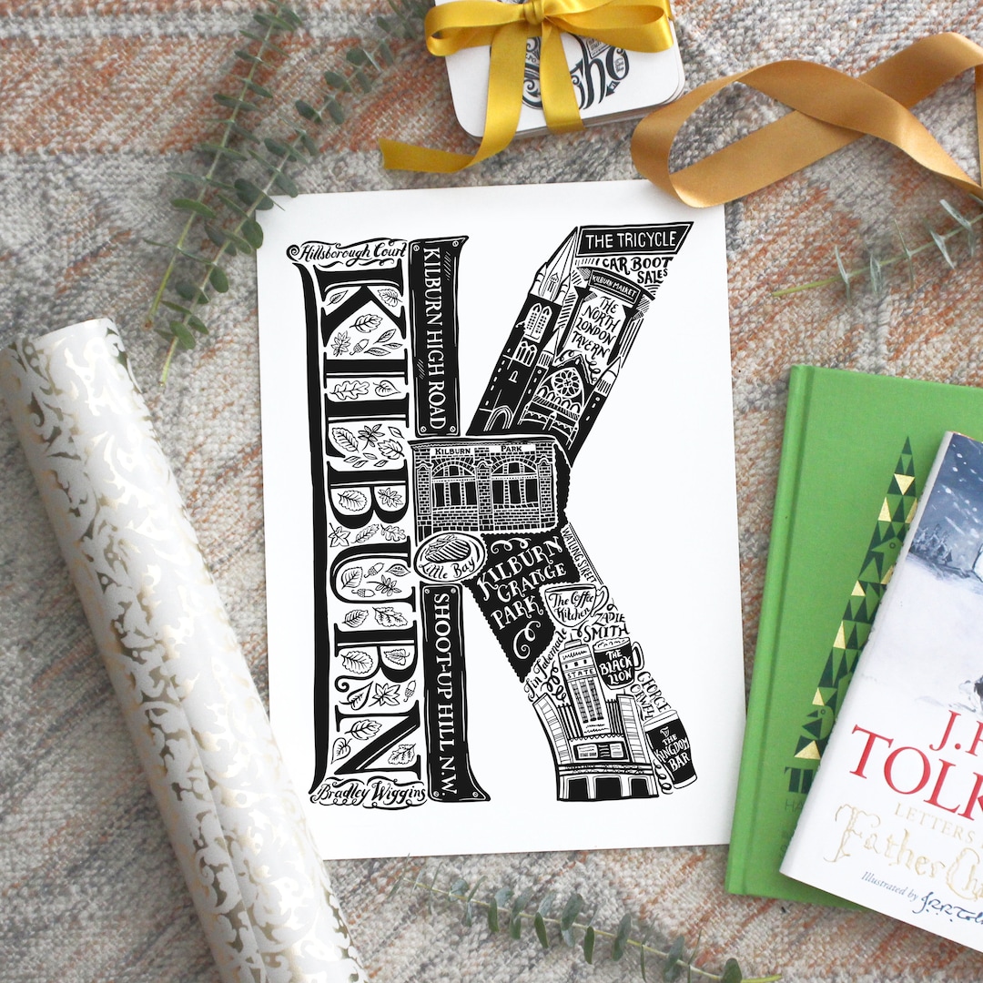 Kilburn Print Kilburn Poster Kilburn Art Kilburn Gift Gift for