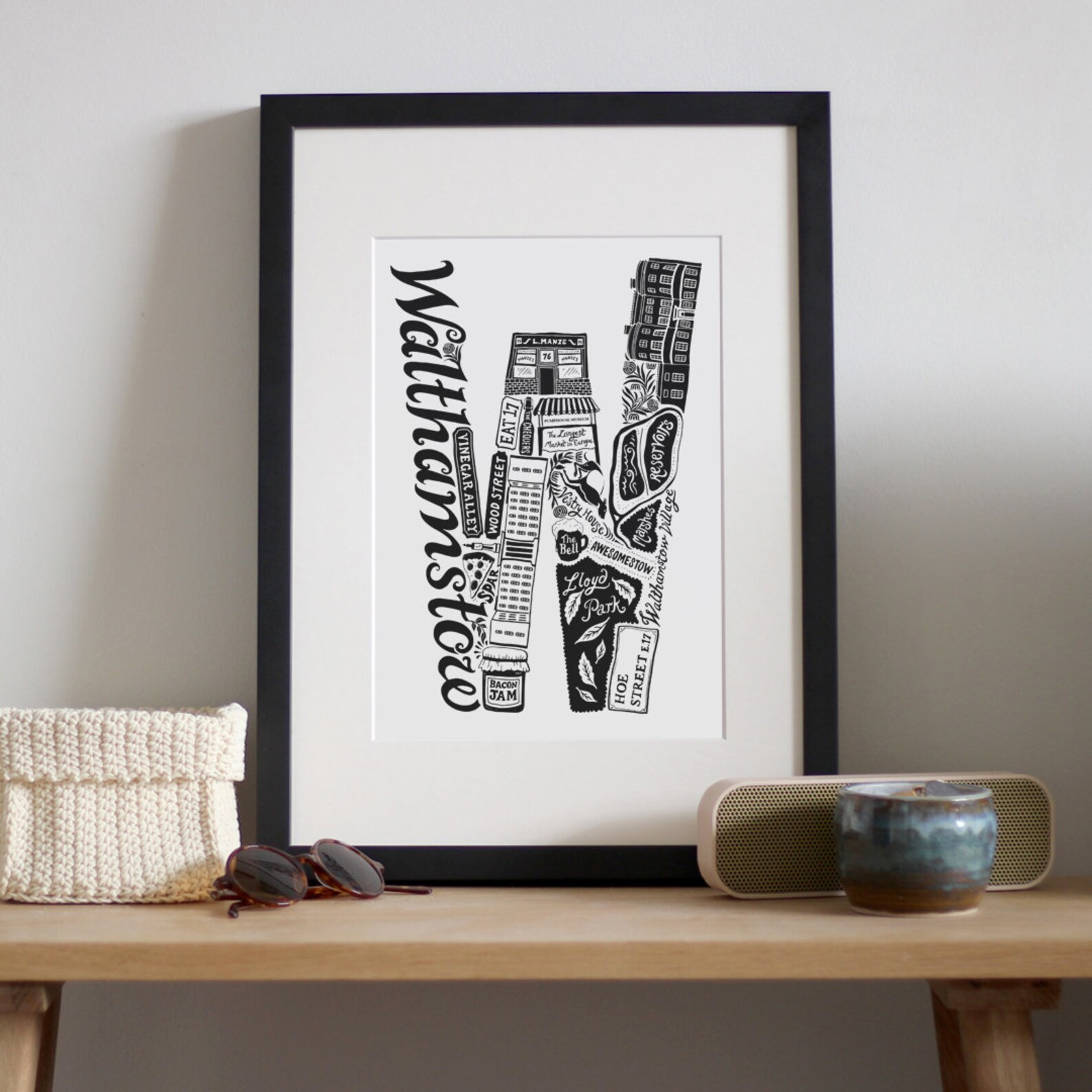 Best of Walthamstow London Print London Poster London Etsy