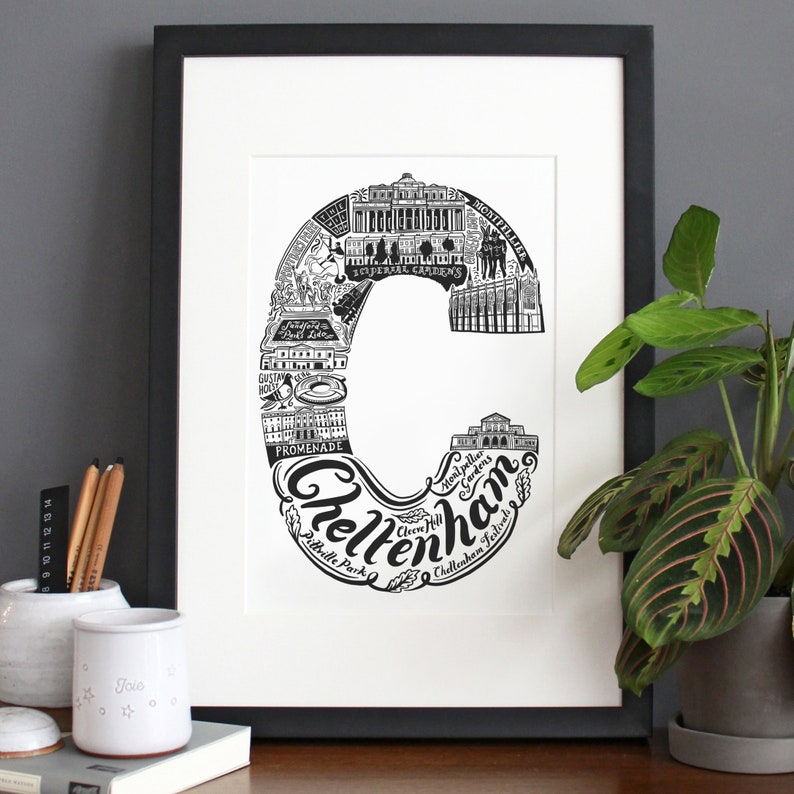 Framed Cheltenham Print Cheltenham Poster Cheltenham Art Etsy UK