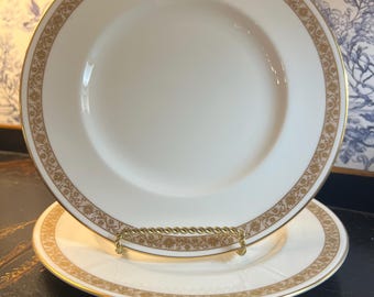 Royal Worcester “Golden Anniversary “ Salad Plate and Bread /Butter plate set of 2 and 2
