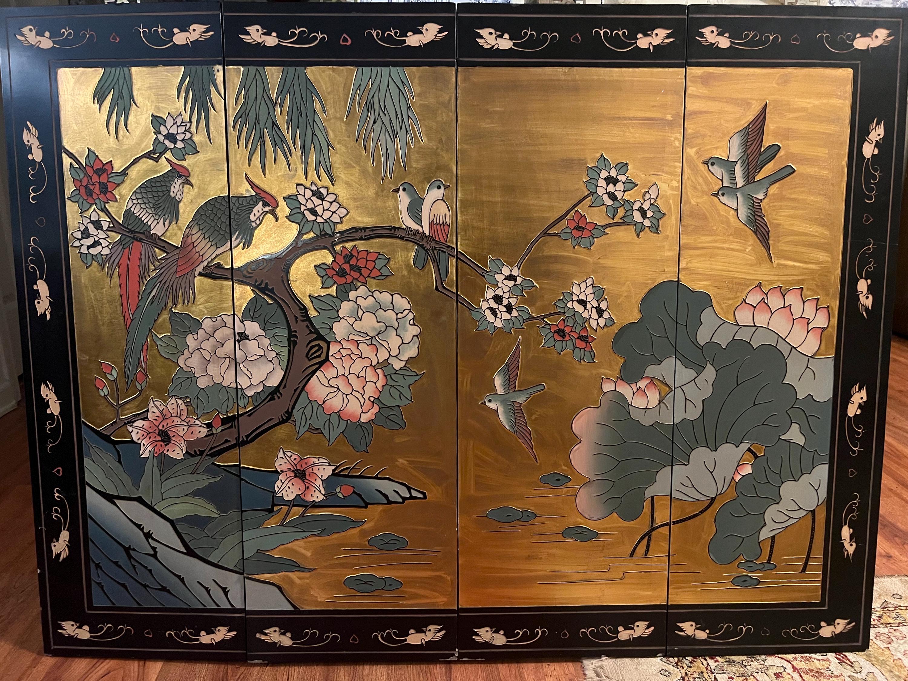 Antique Chinese Screens - Etsy Canada
