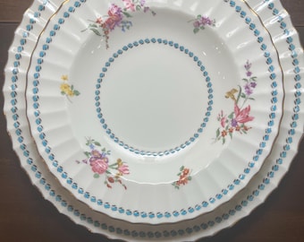 Royal Worcester Fine Bone China "Cordelia" omrande soepkom prijs per stuk