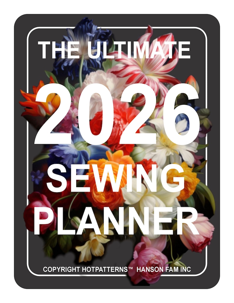 2026 Ultimate Sewing Planner | Digital Project Organizer, Mood Board ...