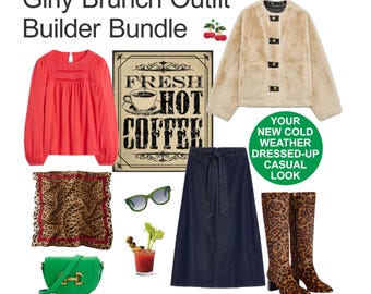 Sewing Patterns: Women's 3-Piece Outfit Builder (Size 6-26)