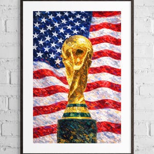 歴代ワールドカップ アートポスター A1版 Vintage Fifa World Cup Poster - Etsy
