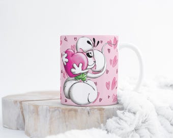 tasse personnalisée diddl, mug personnalisé diddl, décor diddl, cadeau noël, cadeau anniversaire, cadeau personnalisé prénom