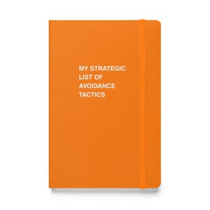 Hardcover bound notebook