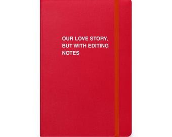 Funny Couples Notebook | Sarcastic Anniversary Gift, Relationship Journal