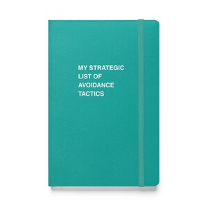 Hardcover bound notebook