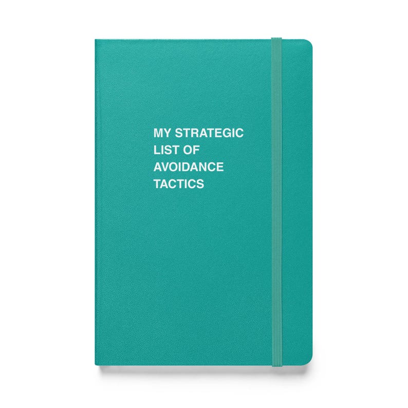 Hardcover bound notebook