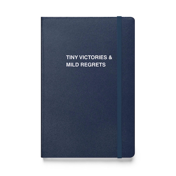 Cuaderno de pequeñas victorias: diario sarcástico y divertido, un regalo para ella