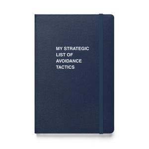 Hardcover bound notebook