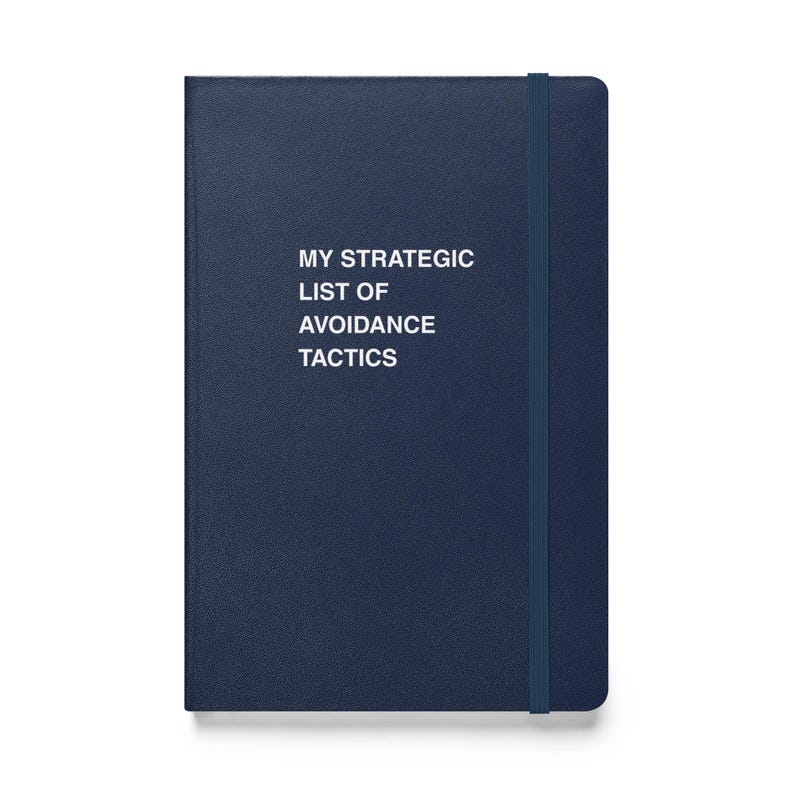 Hardcover bound notebook