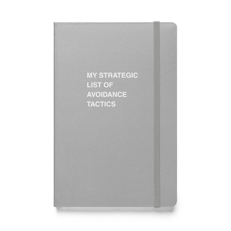 Hardcover bound notebook
