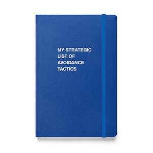 Hardcover bound notebook