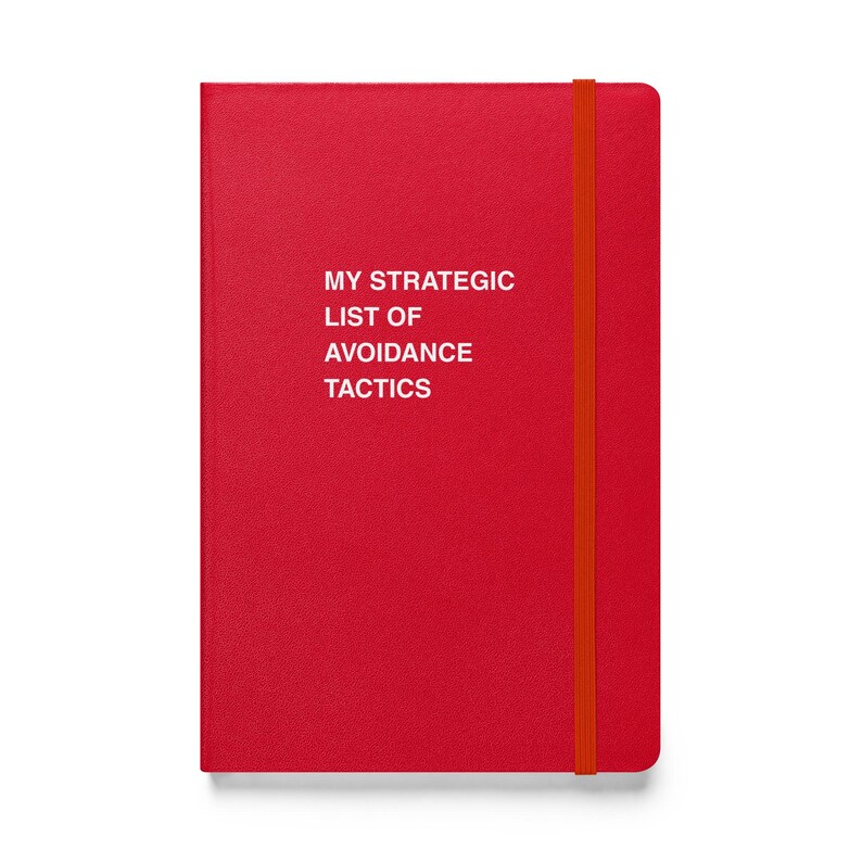 Hardcover bound notebook