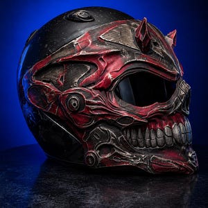 Cyberpunk Motorcycle Helmet Dot Approved - Etsy