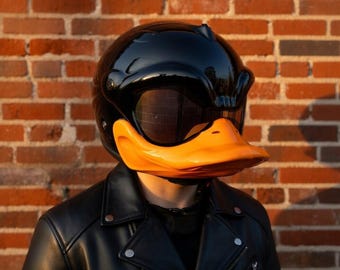 Duck Motorcykelhjälm, Anpassad Airbrushed Motorcykelhjälm
