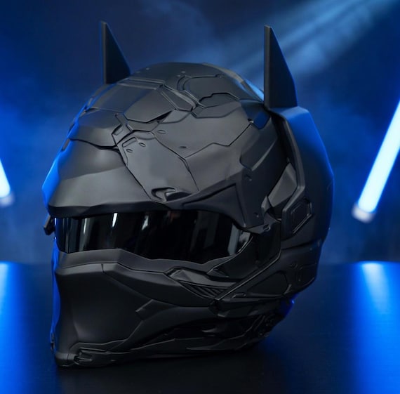 batman motorcycle helmet dot Batman Style Motorcycle Helmet DOT ECE Approved, Custom Superhero Biker  Helmet