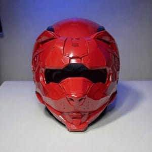 Cyberpunk Helmet Wolf - Etsy