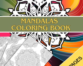 20 Mandala Coloring Pages - Printable Pages - PDF