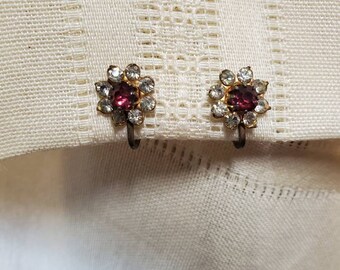 Screw earrings back vintage of value Antique Screw