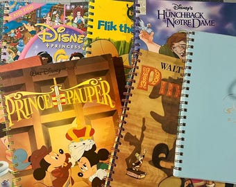 Diarios Disney Junk grandes: 50 páginas blancas lisas