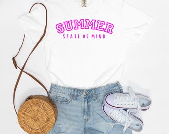 Summer State of Mind T-Shirt - Comfort Color Tee 1717