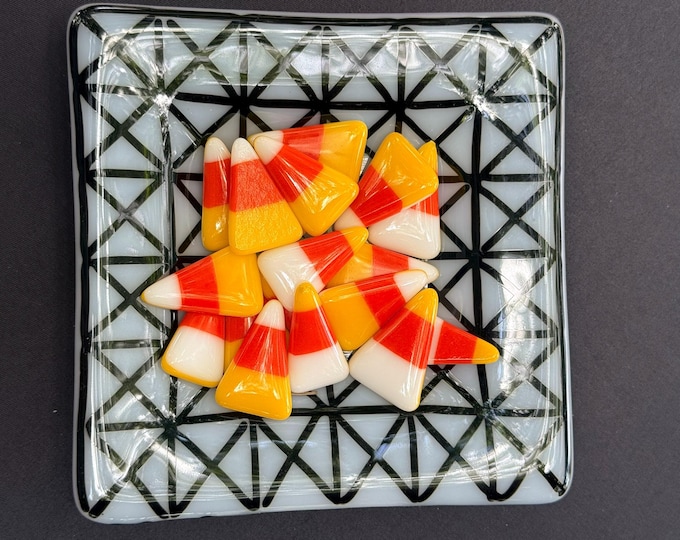 Handmade Fused Glass Small Plate