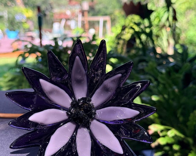 Forever Bloom Collection of Handmade Glass Garden Flowers