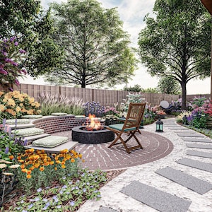 Individuelle Gartengestaltung für Kleine Gartenflächen (50- 100 m²)