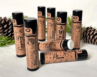 All Natural Beeswax Lip Balm — Single Balm or As A Set