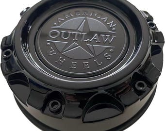 Coprimozzo coprimozzo nero lucido per American Outlaw Cap 894 CAP1017 80847