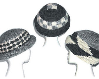 Winter Hats to Knit PDF Pattern Instant Download