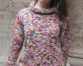 Swing Sweater to Knit PDF Pattern Instant Download