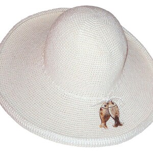 Sun Hat to Crochet PDF Pattern Instant Download