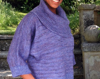 BIG Sweater to Knit PDF Pattern Instant Download