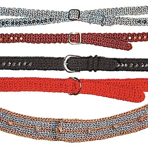 Belts to Crochet PDF Pattern Instant Download