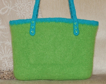 Felted City Bag to Crochet PDF Pattern Instant Download