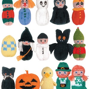 Holiday Decorations to knit by hand or machine Pattern Book image 1