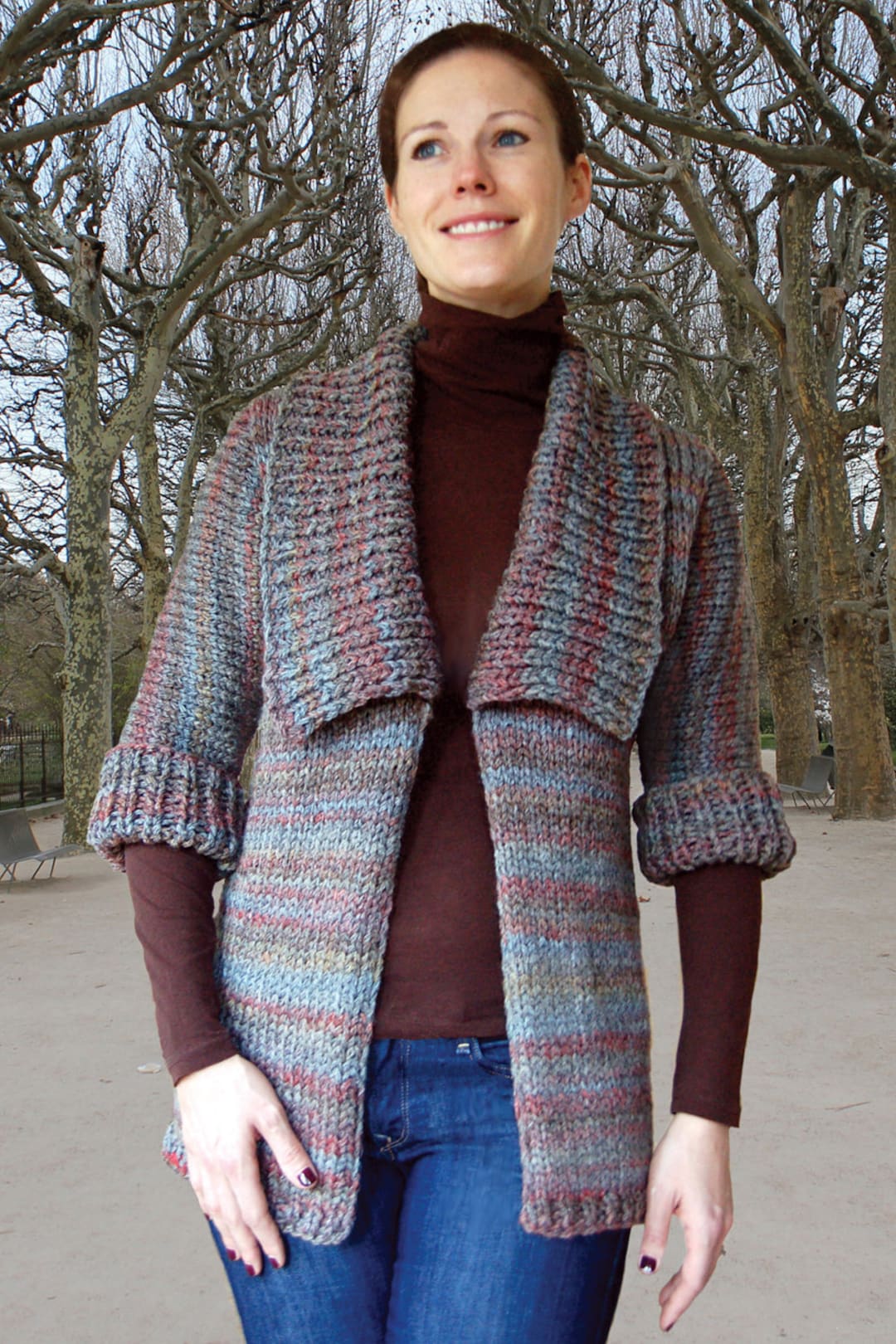 Quick Jacket to Knit PDF Pattern Instant Download - Etsy