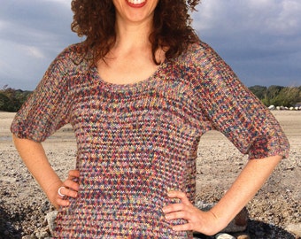 SoHo Sweater to Knit PDF Pattern Instant Download