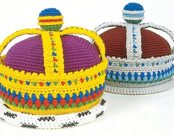 Crowns to Crochet PDF Pattern Instant Download