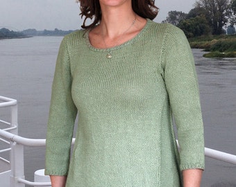Elbe River Sweater to Knit PDF Pattern Instant Download