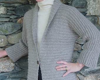 Kimono Cardigan to Knit PDF Pattern Instant Download