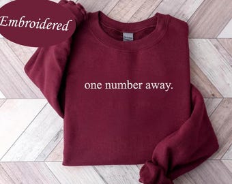 Custom Embroidered Sweatshirt, Custom Crewneck, Personalized Gift