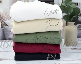 Comfort Colors Sweatshirt, Gildan Hoodie, Trendy College Crewneck