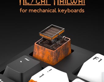 Railway Artisan Keycap STL | Mechanical Keyboard Keycap | Cherry MX Printable Keycap